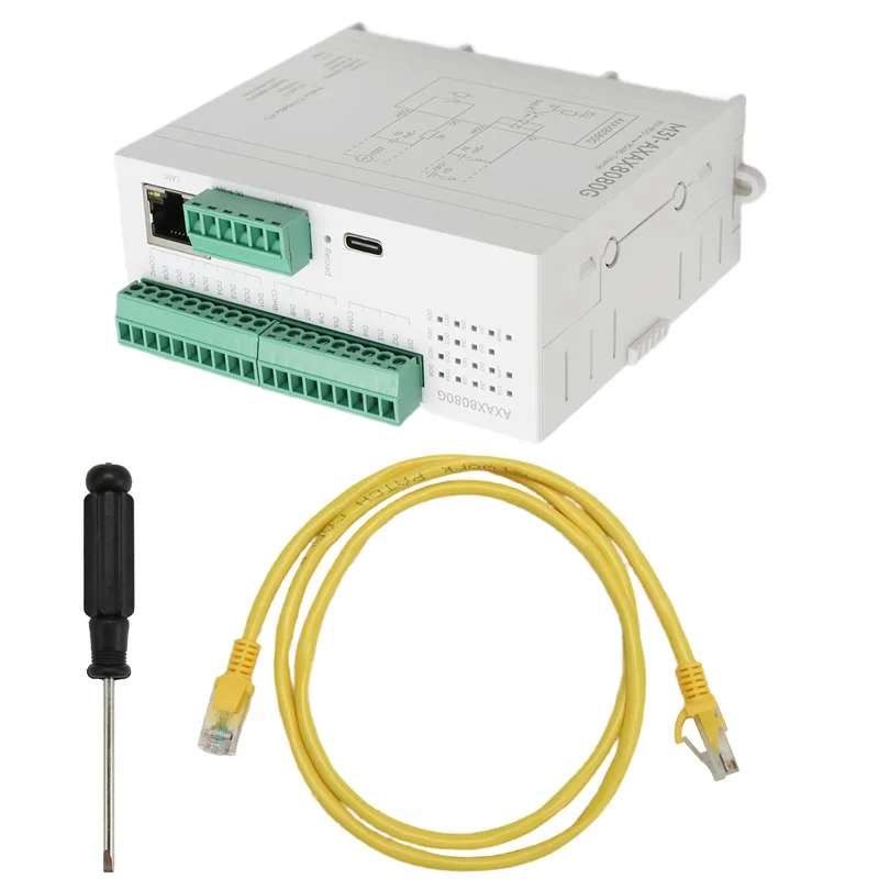 abzw-distribuzione-modulo-io-remoto-rs485-rj45-acquisizione-interruttore-analogico-8di-8do-supporto-modbus-pnp-npn-dip-giunzione-gratuita