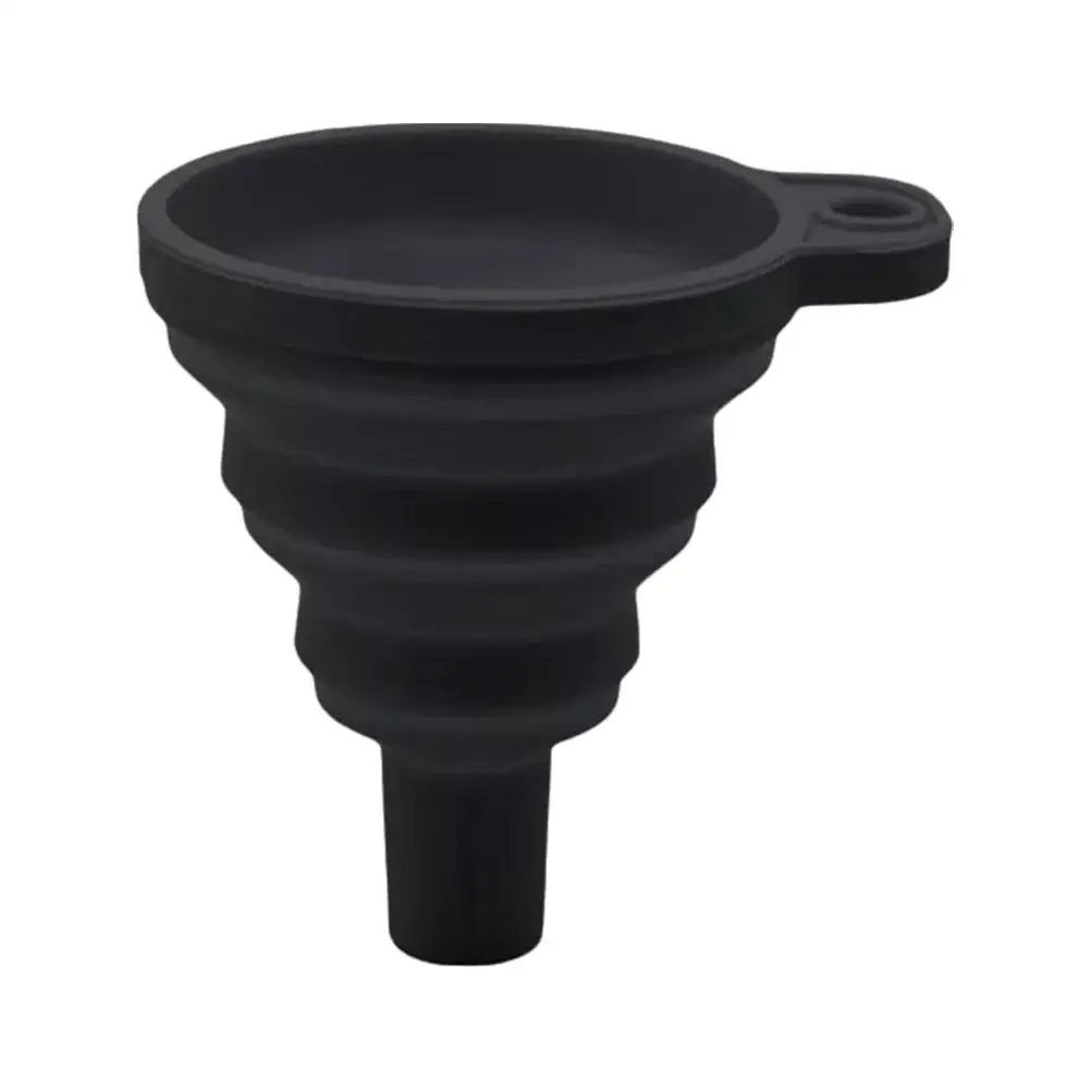 Car Foldable Fuel Funnel Portable And Motorcycle Fuel Funnel Funnel Tools Oil Automotive Filter Supplies Separatory Anti Fu C3E2