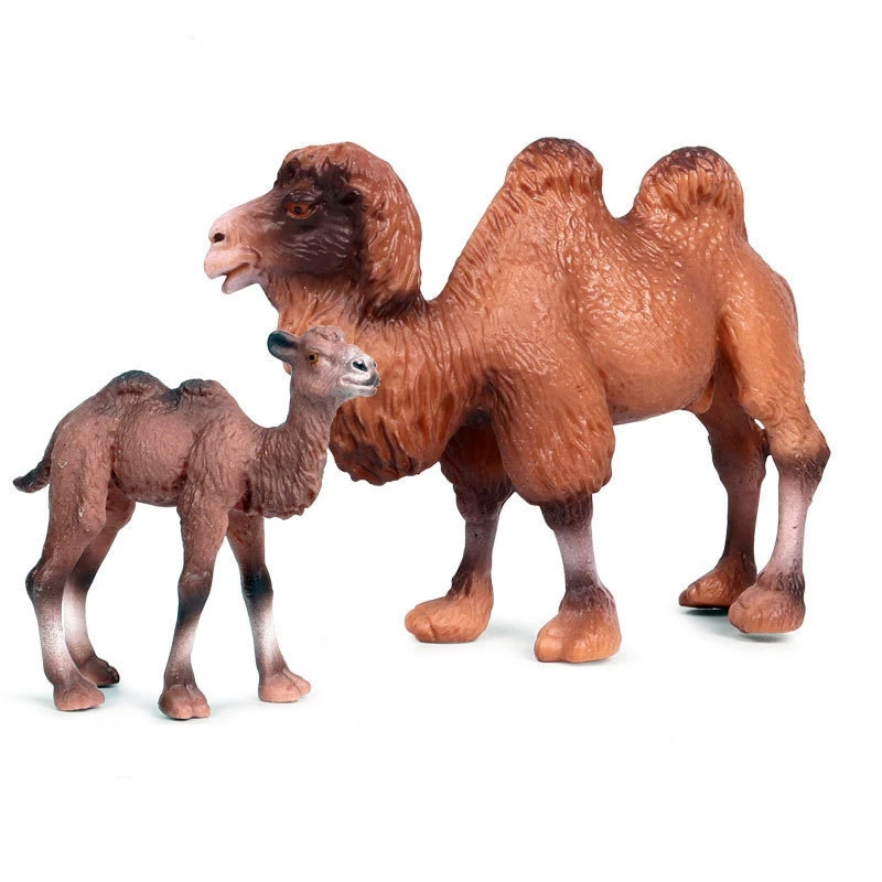 Camel Toys Figurines Wild Animal Model Llama Toys For Nature Science Learning,Wildlife Theme Party Supplies Cake Toppers