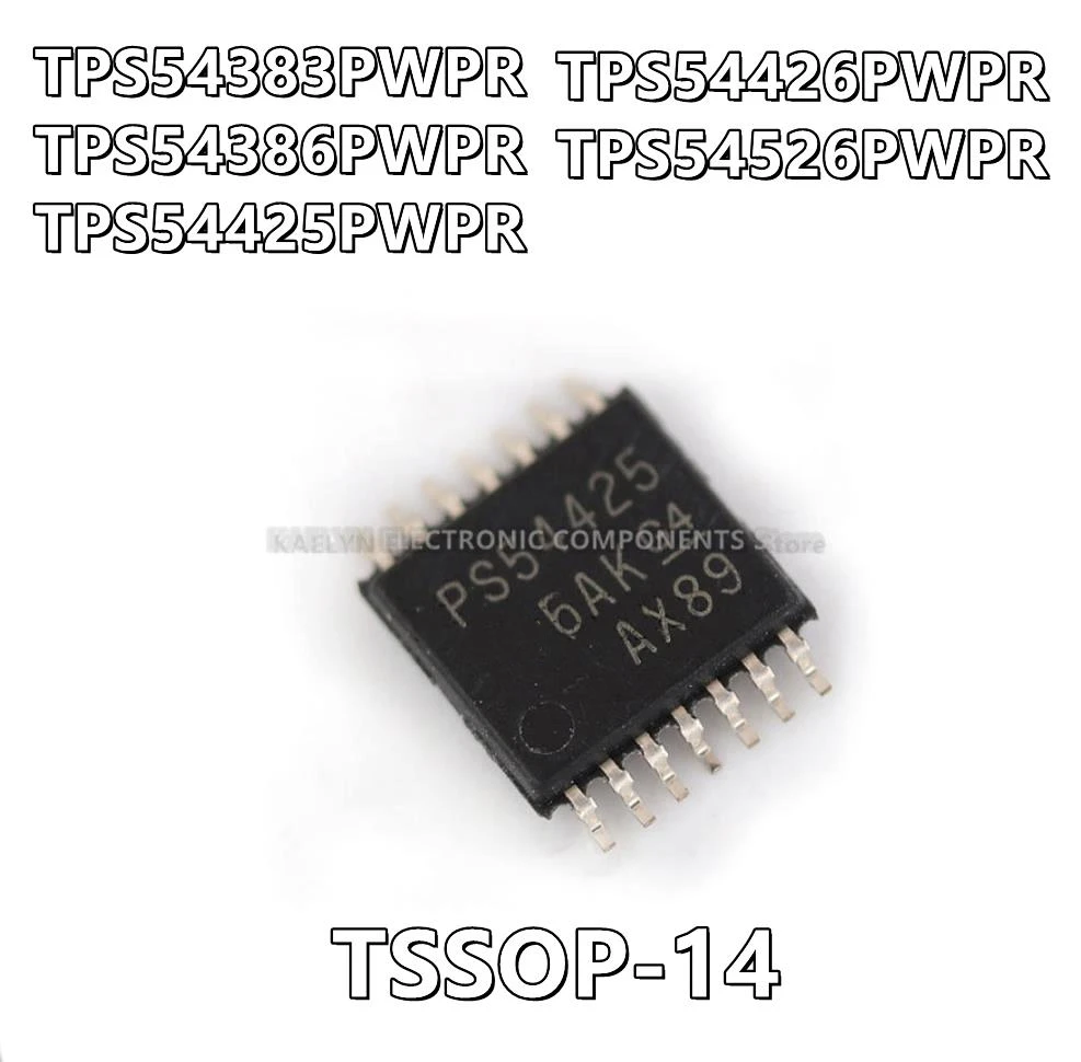 10 unids/lote TPS54383PWPR TPS54383 TPS54386PWPR TPS54386 TPS54425PWPR P54425 TPS54426PWPR PS54426 TPS54526PWPR PS54526 TSSOP-14