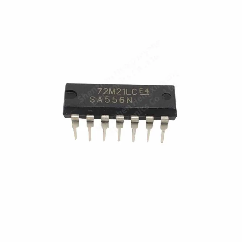 5 pezzi SA556N chip timer a doppia precisione DIP-14 In linea