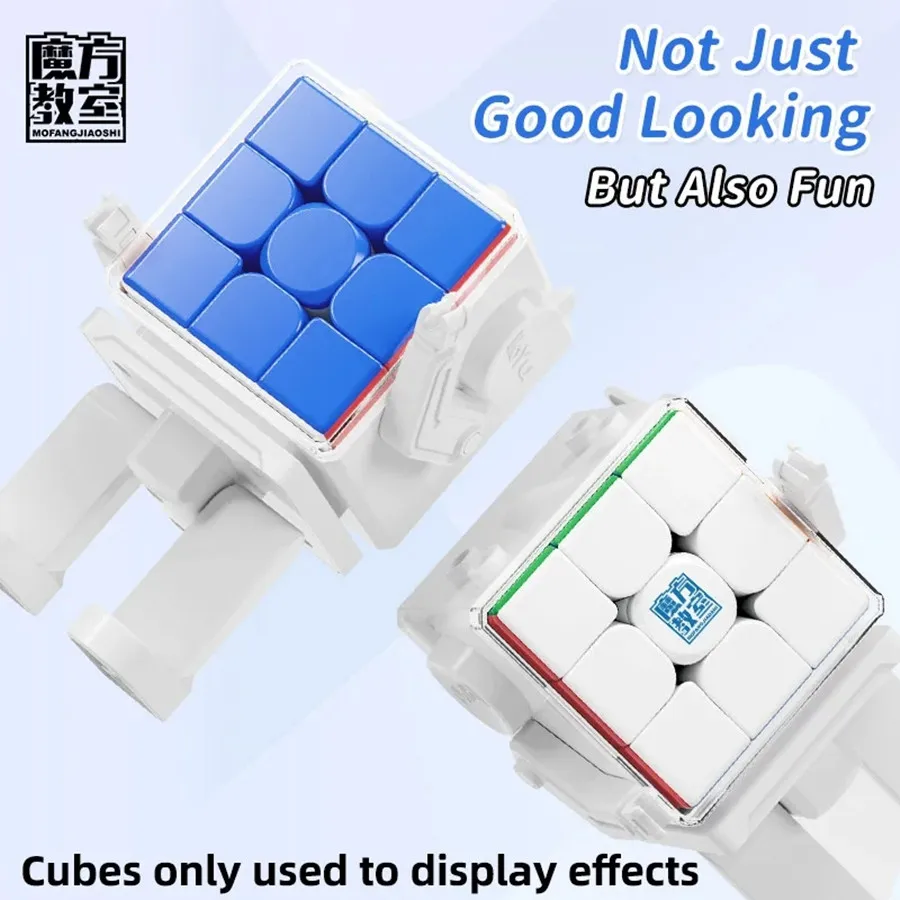 MOYU Magic Cube Robot Display Box MFJS Related Storage Speed Puzzle Toy MOYU cube Accessories for 2x2 3x3 4x4 5x5 Cubo Magico