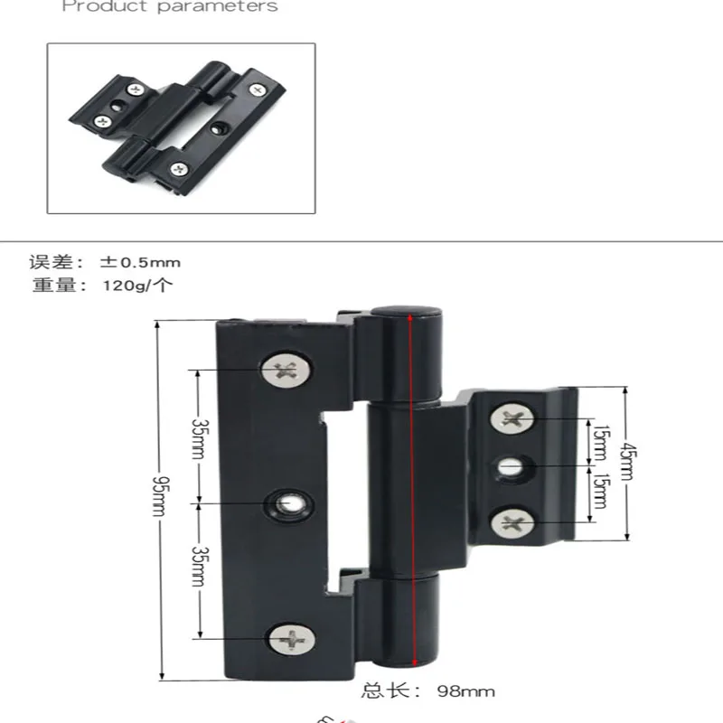 Door And Window Hinges For Balconies Heavy-Duty Swing Doors Hinges For External Windows And Accessories For Hinges