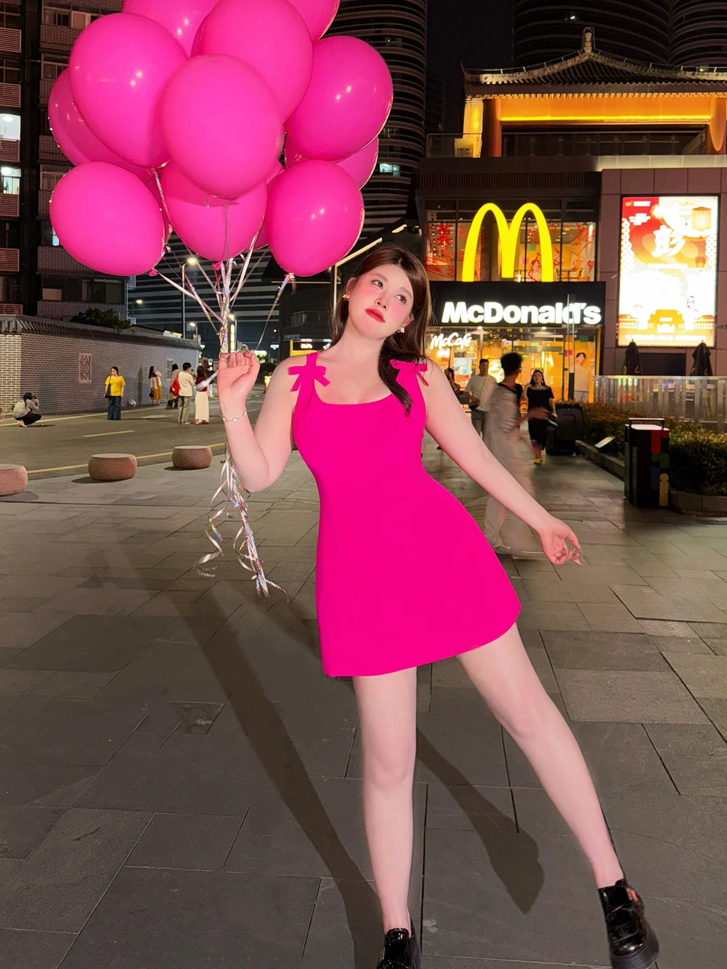 

DMcc Красивая летняя юбка больших размеров на бретельках в корейском стиле с завышенной талией, А-силуэт, из смесового полиэстера и спандекса