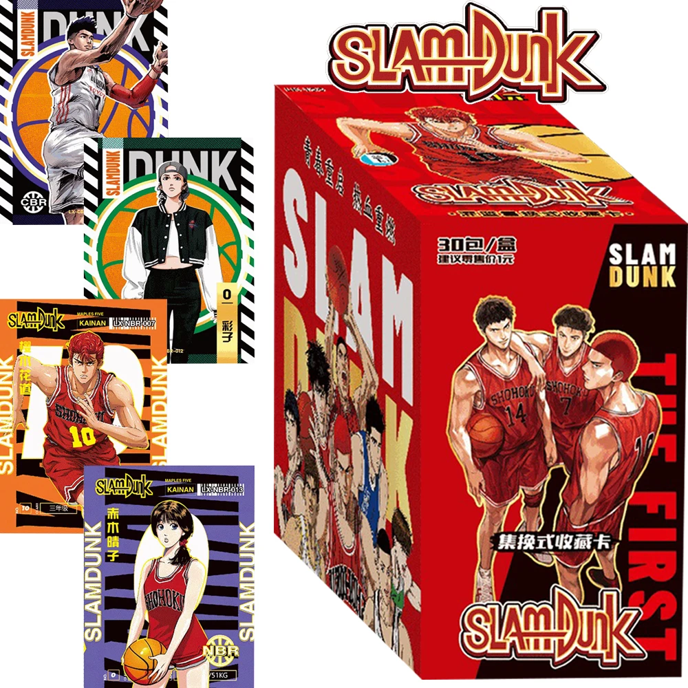 SLAM DUNK Collection Cards Japanese Classic Anime Akagi Takenori Akira Sendoh Colorful Character Introduction Card Fan Love Gift