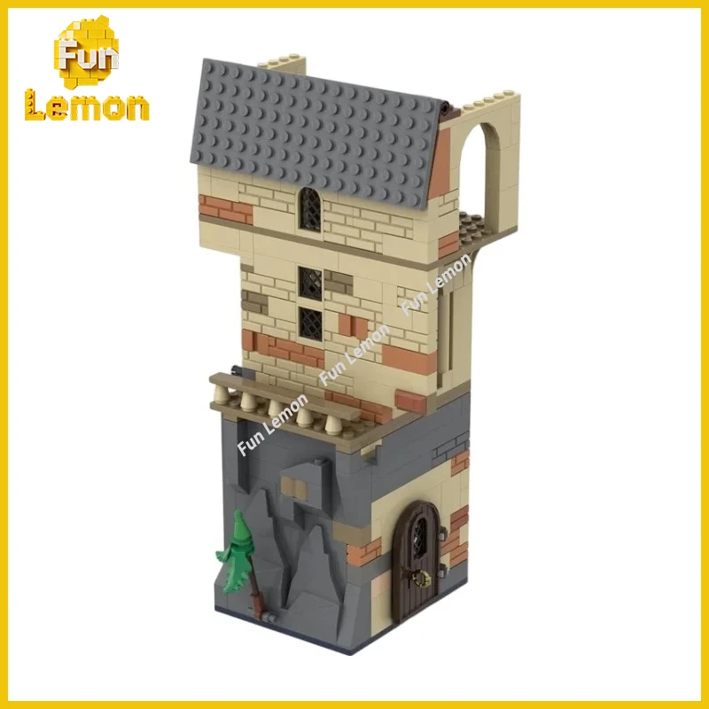 The HP Castle MOC Great Hall Castle Expansion Building Blocks Add-On Set for Collection