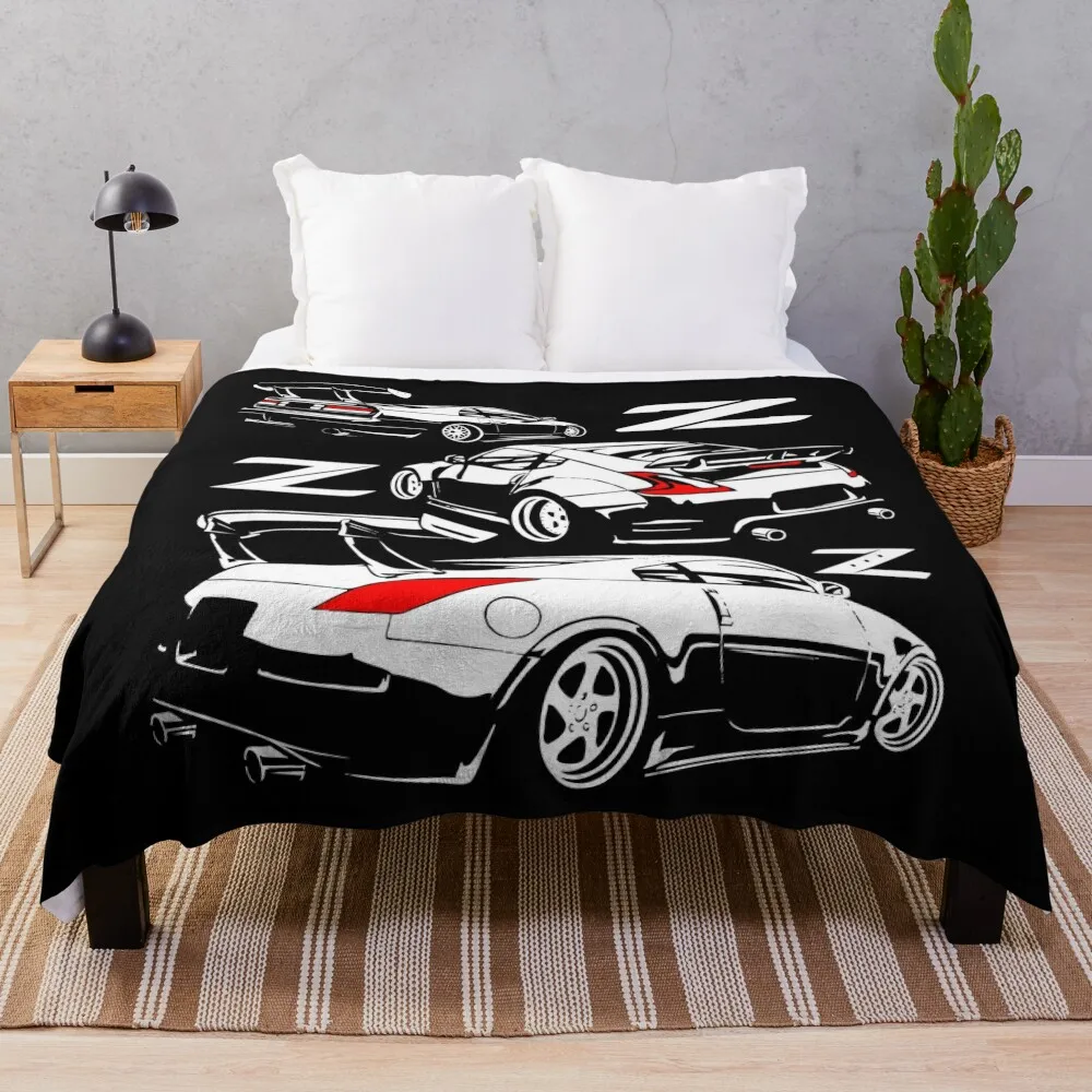 

Z Family. 350z 370z 300zx Throw Blanket Stuffeds Heavy valentine gift ideas Blankets