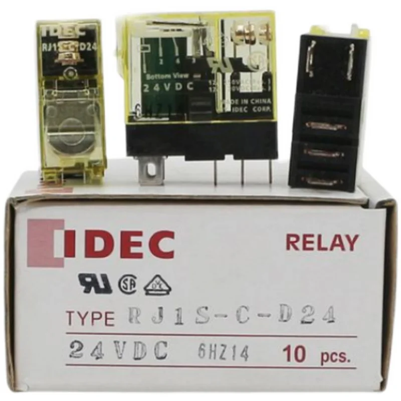 Relé idec e primavera RJ2S-CLD1-D24 RJ1S-CLD1-D24 D5 D12 D6 D48