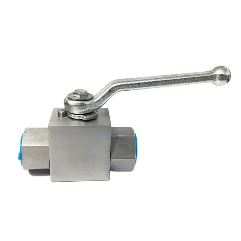 High Pressure Hydraulic G1/4 Threaded Ball Valve Port Size Connector Famale  