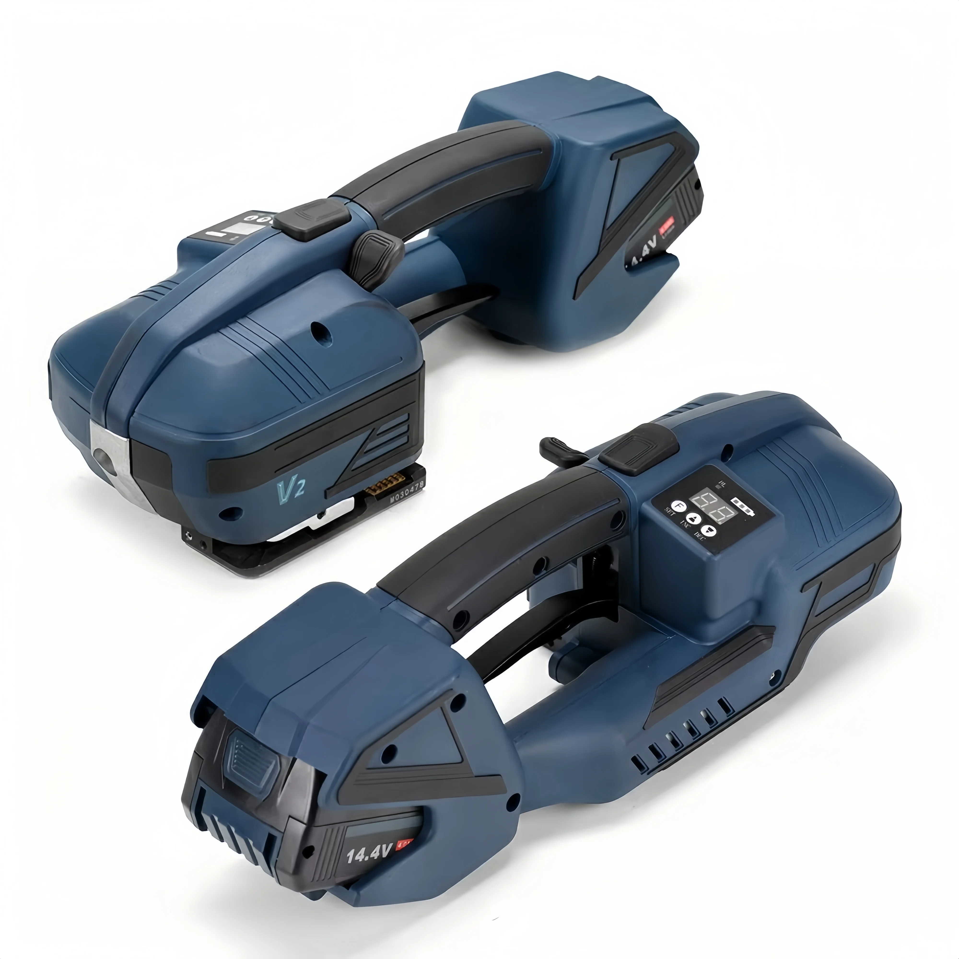 آلة الربط الكهربائية V2 بطارية 4000 مللي أمبير في الساعة 900-3200N عبوة فعالة للتوتر قابلة للتعديل في المستودعات اللوجستية