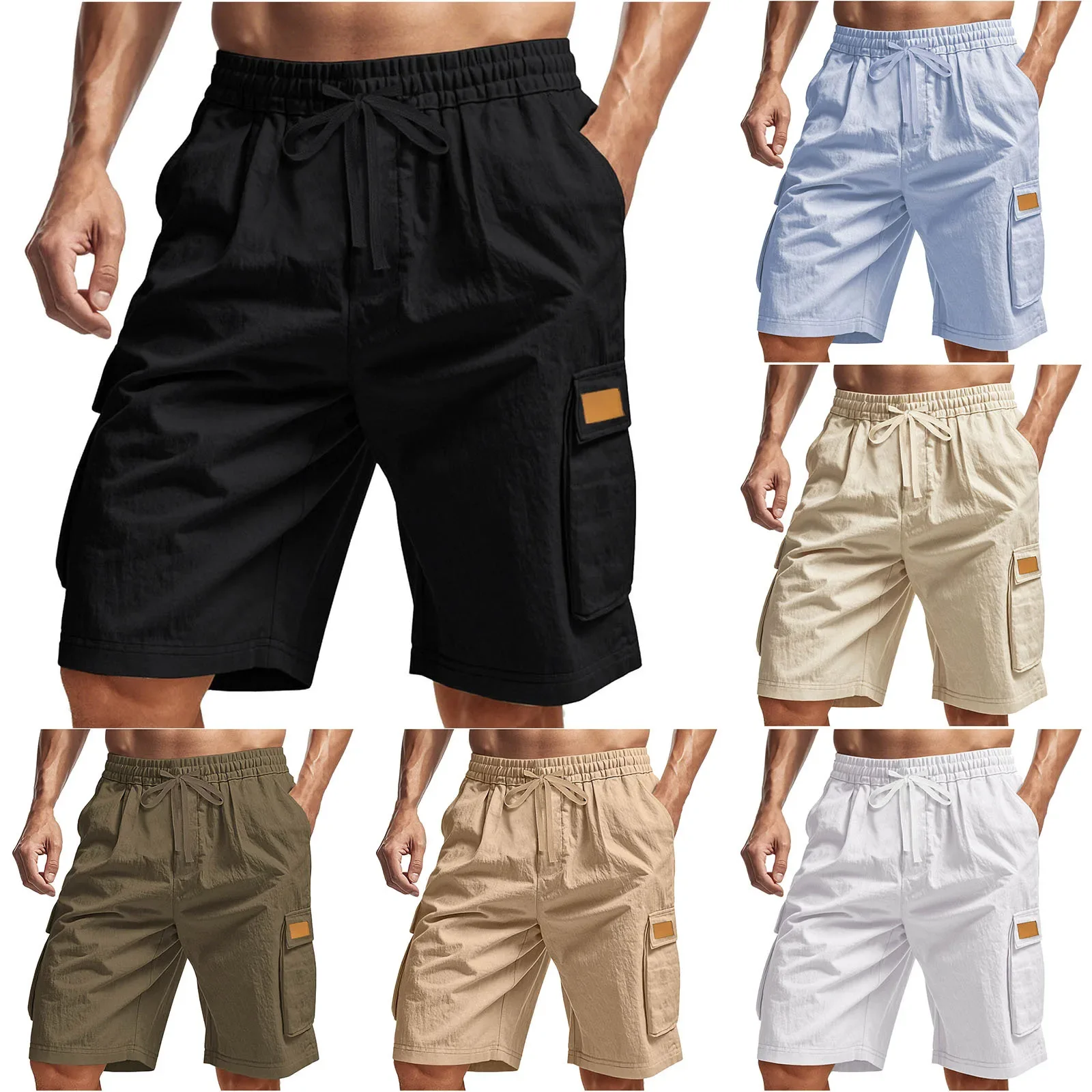

Hot Sale American Tooling Shorts Loose Tactical Men's Multi-Pocket Casual Sports Shorts Men's Summer