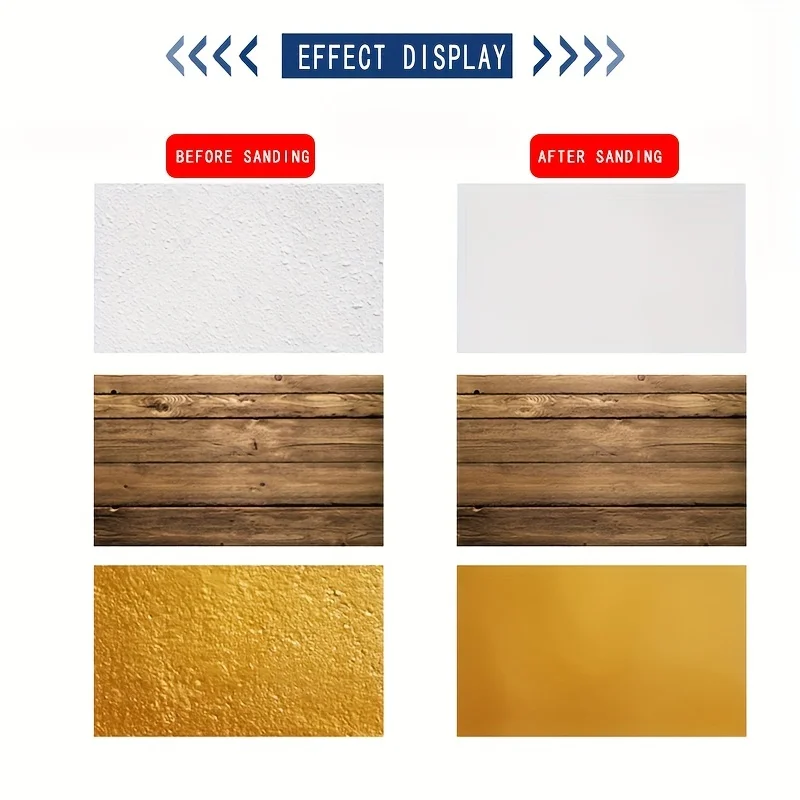 Juego de papel de lija húmedo y seco de 15 piezas, piezas de papel de lija para superficie de coche, papel de lija para pulido de madera y cerámica, acceso a herramienta de lijado para carpintería