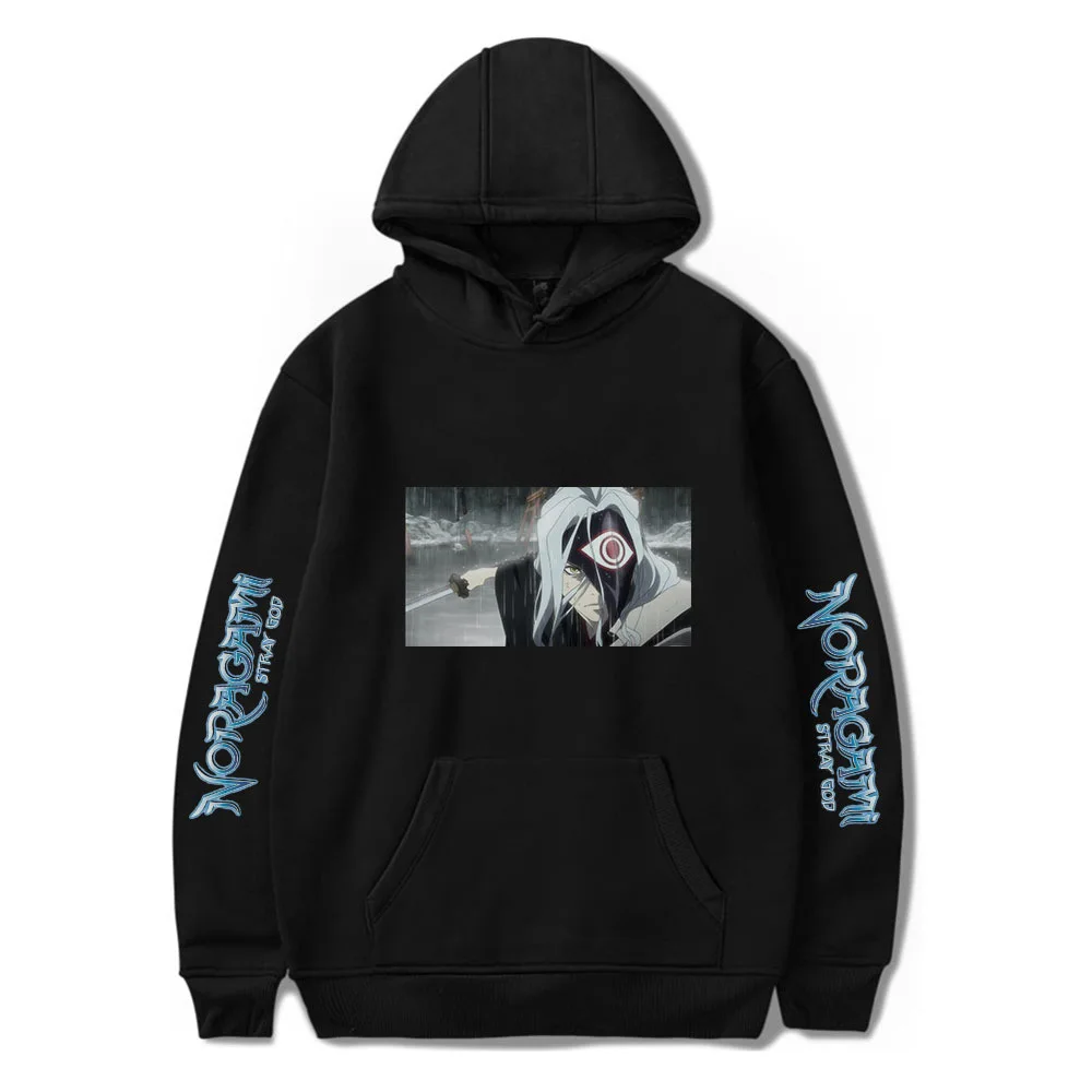 Anime Noragami Yato Cosplay Hoodie Women Men Harajuku Sweatshirt Streetwear Hip Hop Pullover Hooded Jacket Casual Tracksuit