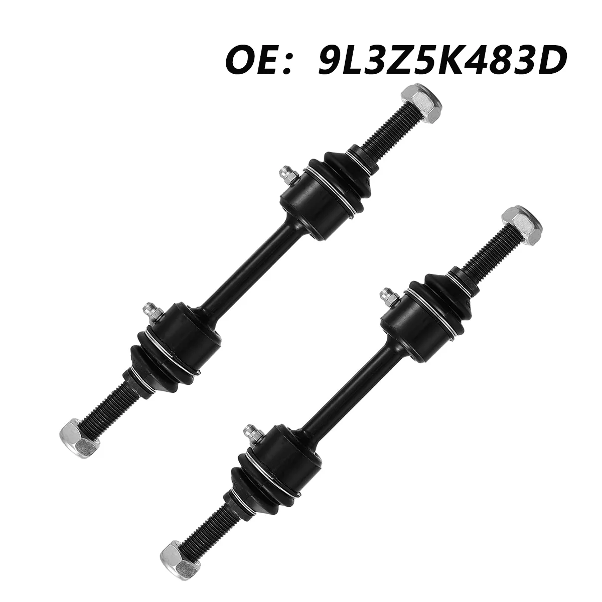 

2pcs Front Sway Bar Links K750362 Suspension Stabilizer Bar Link Kit for Ford F-150 F-250 F-350 F-450 F-550 Super Duty 4WD