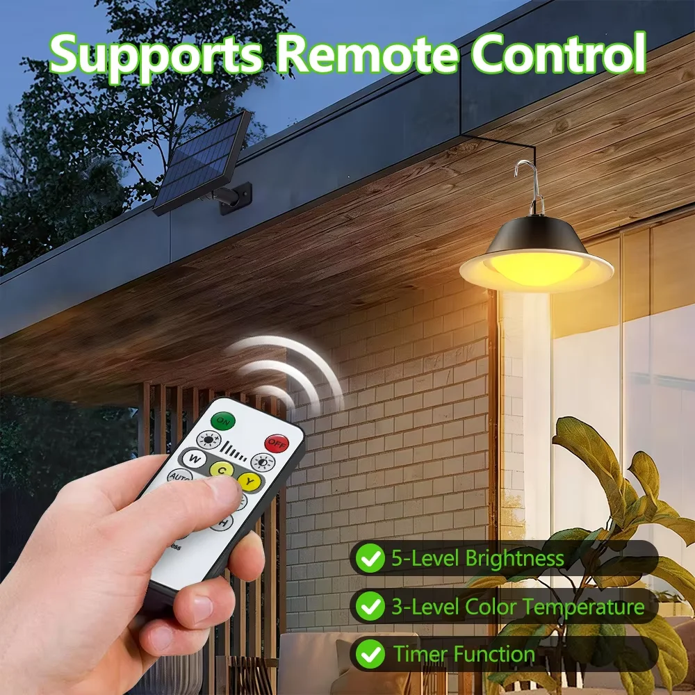 مصباح معلق يعمل بالطاقة الشمسي - مراجعة Outdoor Power With Timer وسعره