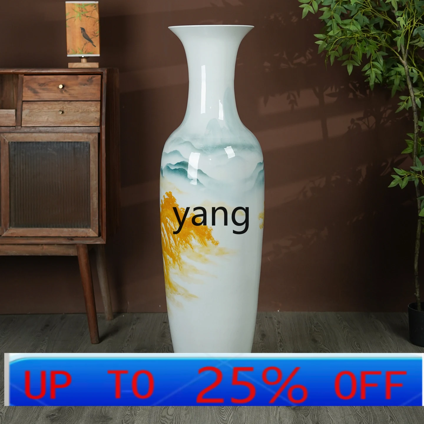 LMM Ceramic Living Room TV Cabinet Hotel Villa Floor High Ornament Gift