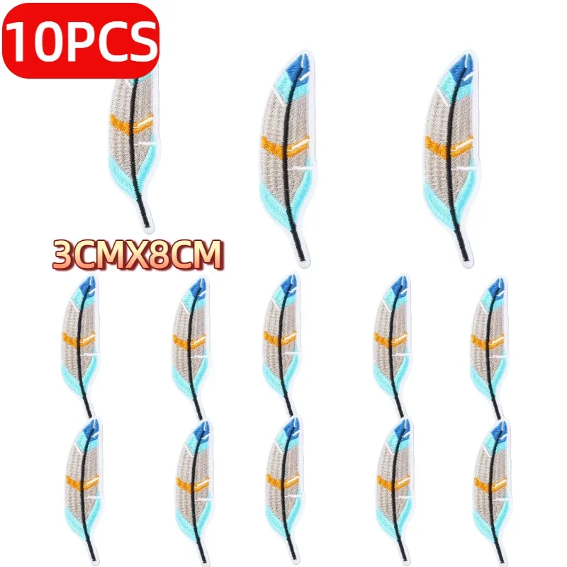 

10/50/100PCS Wholesale Cartoon Cactus Pineapple Feather Flower Embroidery Patches Cloth Ironing Cloth DIY Decorative Patch