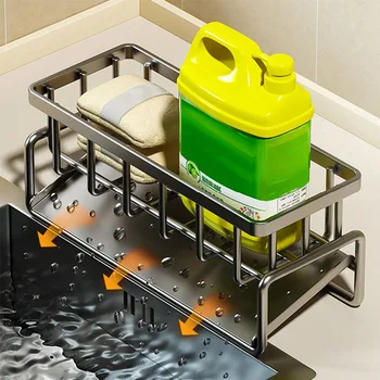 Tilted Sink Sponge Organizer 4