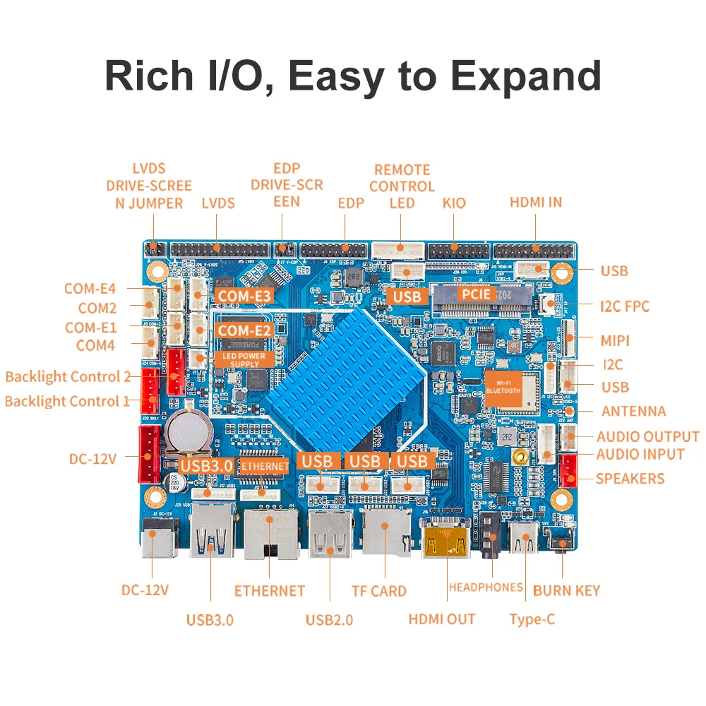 Liontron K4 RK3399 Motherboard Rockchip Six Hexa core A72 A53 Android ubuntu Linux open source board for Vending Machine kiosk