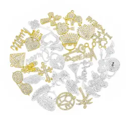 35pcs Mixed Colorful Delicated Charms picked at random For Women DIY Jewelry Accessories