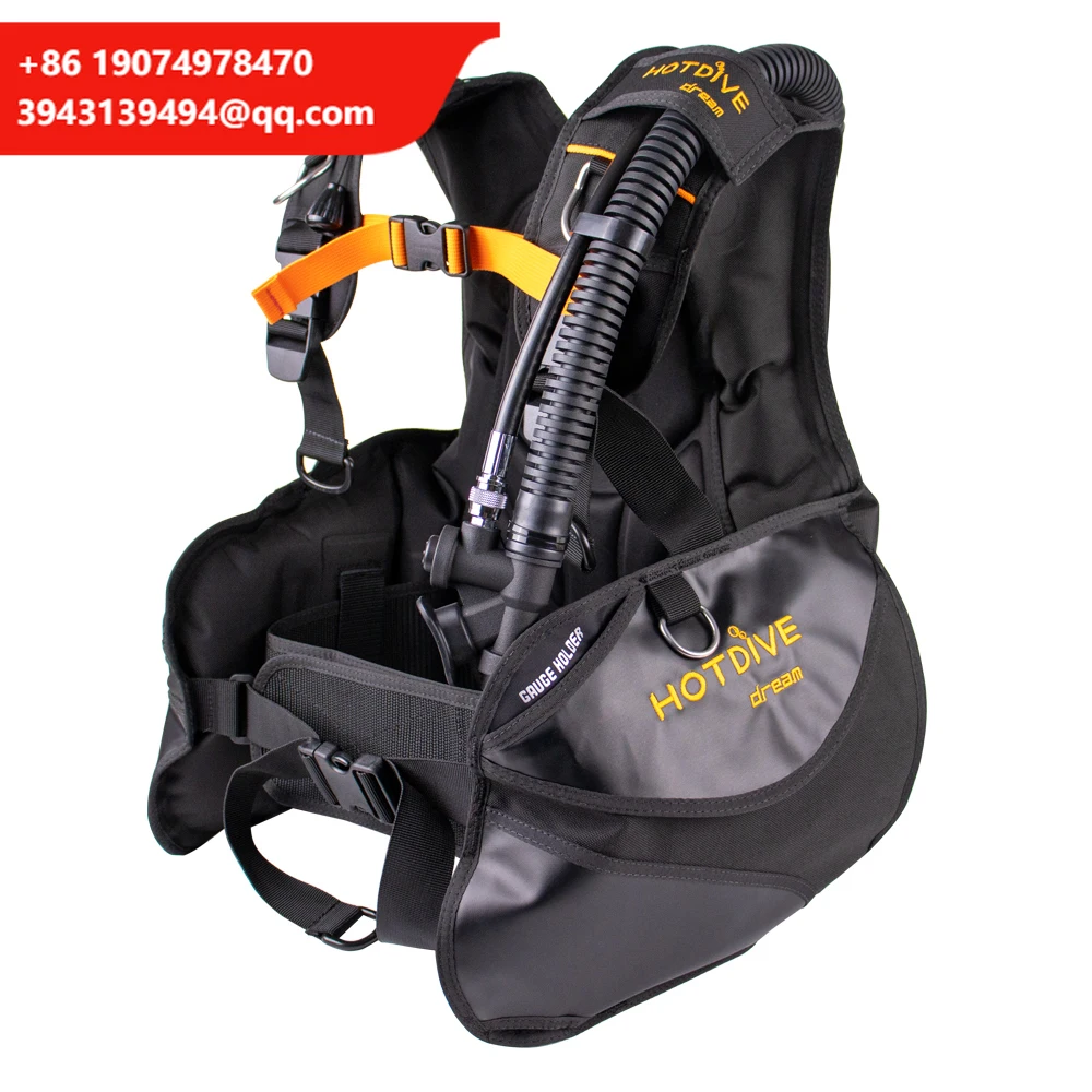 

Жилет-компенсатор плавучести HOTDIVE для дайвинга, легкий и прочный, тип BCD