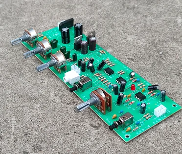 Power amplifier front-end board front-end tuning board front-end tone board 4558d fever grade finished product  amplifier