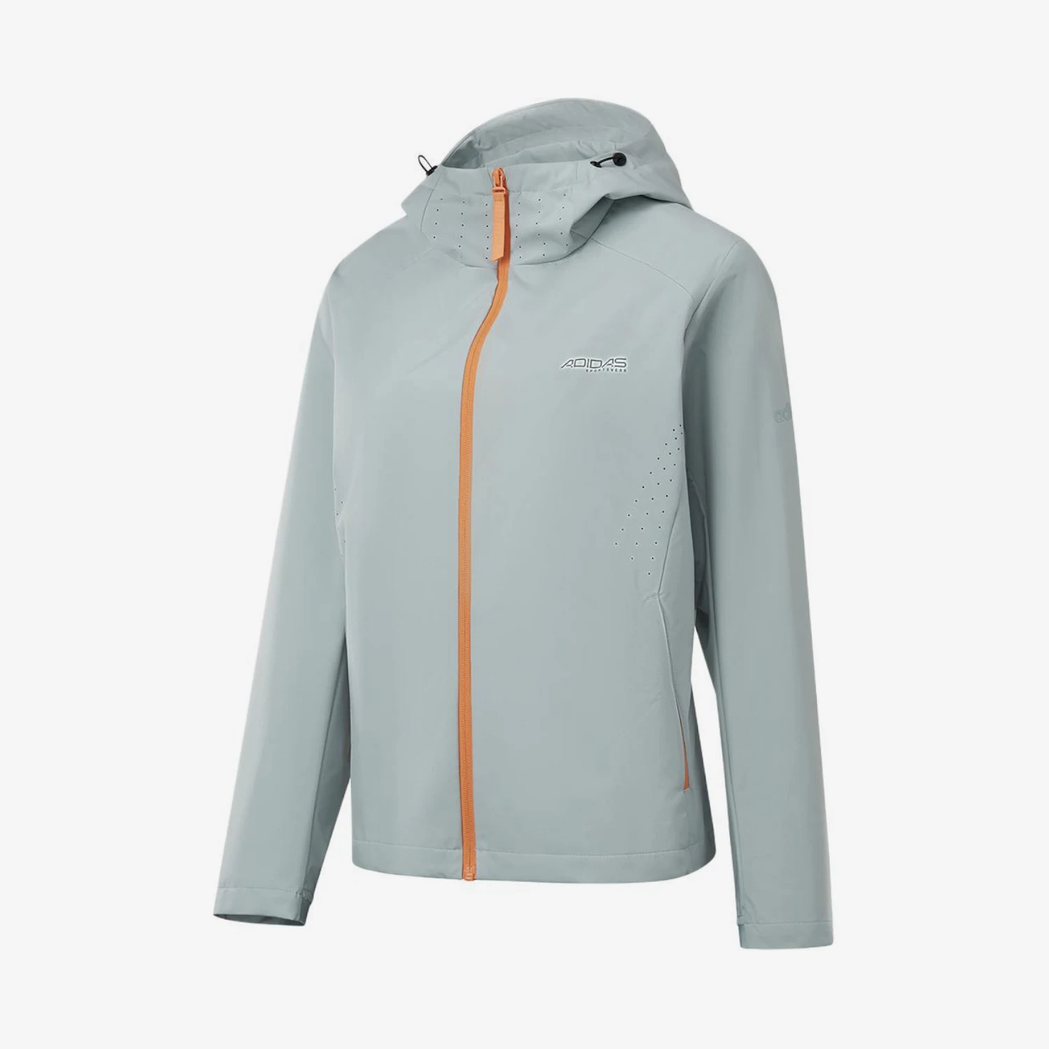 Adidas genuine women's casual classic hooded zipper sports jacket KQ5367