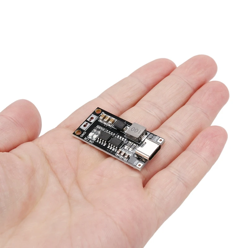 Повышающий Модуль зарядного устройства для литий-полимерных литий-ионных аккумуляторов типа C для 18650