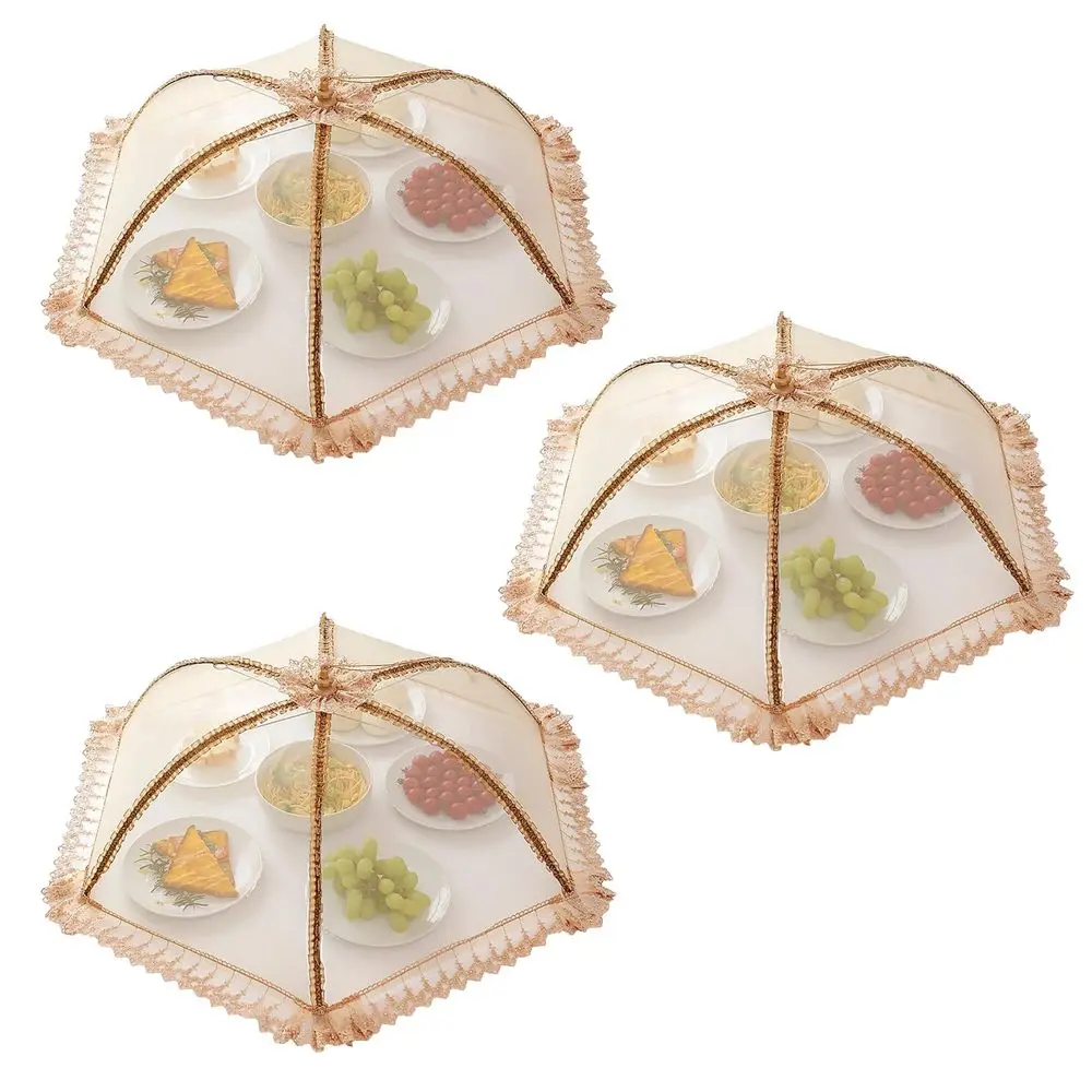 

Очень большая сетчатая крышка для еды, 32x32, выдвижная, в форме зонта, для улицы, для вечеринок, пикников, барбекю