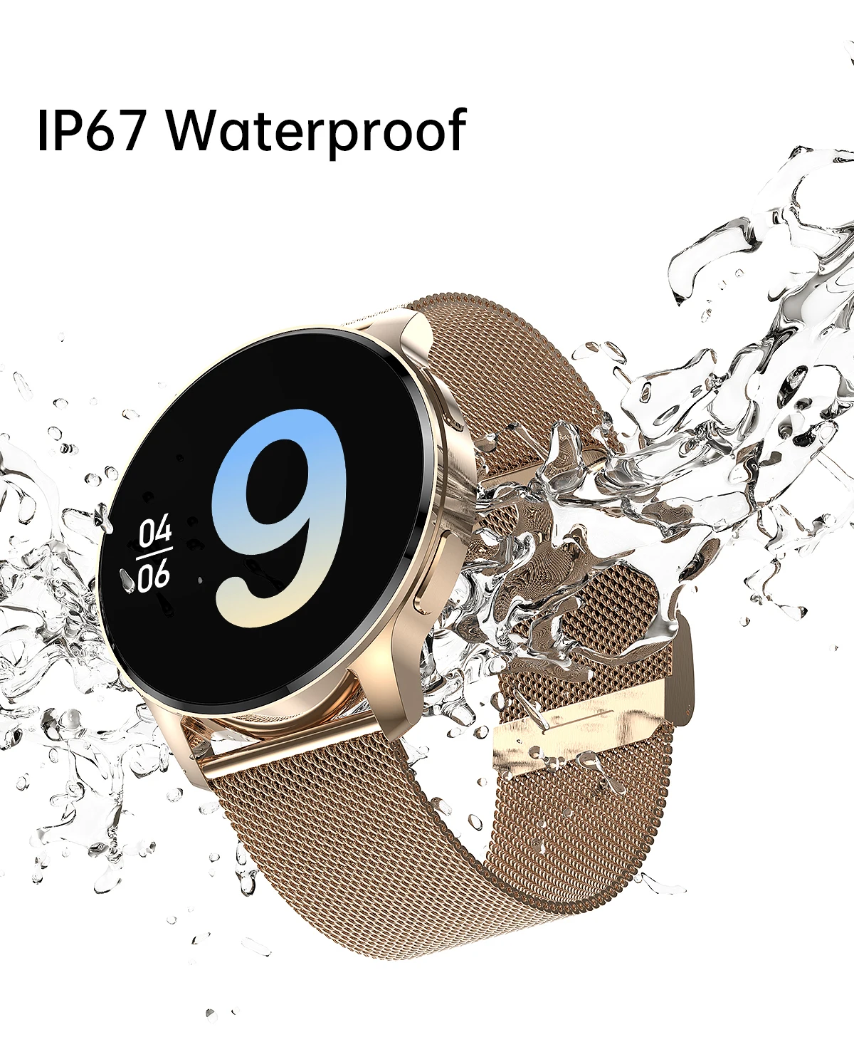 Imagem -02 - Mens Waterproof Fitness Tracker Relógio Inteligente Pressão Arterial Freqüência Cardíaca Samsung Galaxy A70 A60 A50 A50s A30s A40 A30