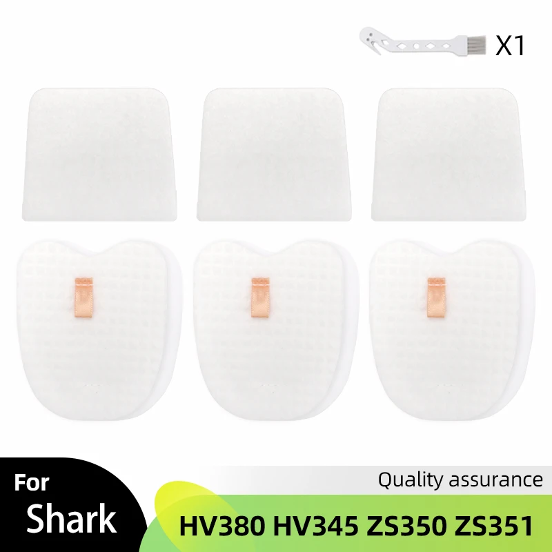 Replacement Foam&Felt Filters For Shark HV320, HV321 HV380 HV345 ZS350 ZS351 Vacuum Cleaner Accessories Replace Foam&Felt Filter