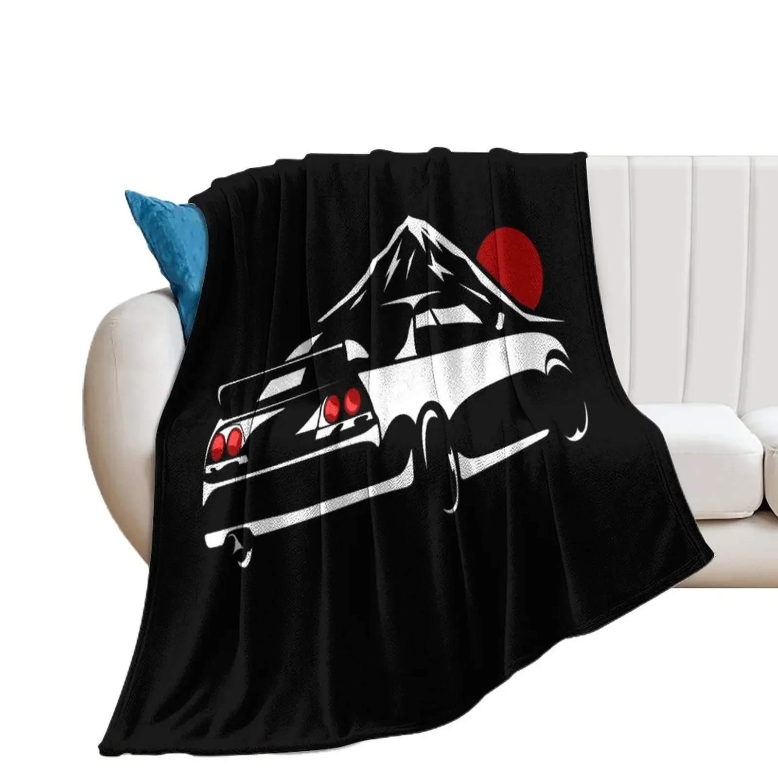 JDM Touge R33 Design Throw Blanket Blankets For Baby Thermals For Travel Blankets