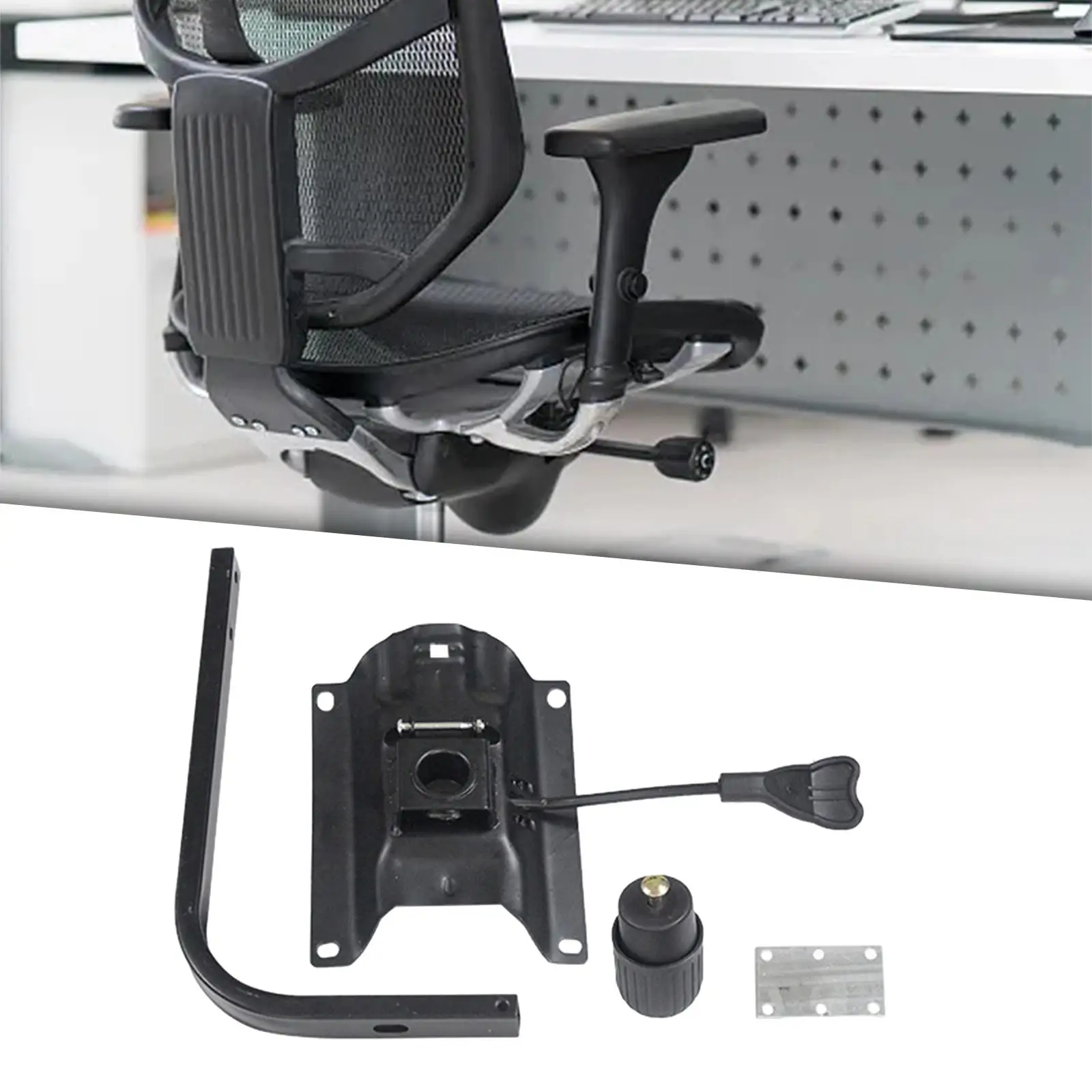 Replacement Swivel Tilt Control for Office Chair Metal Chair Angle Adjuster Office Chair Seat Mechanism for Home Computer Chair