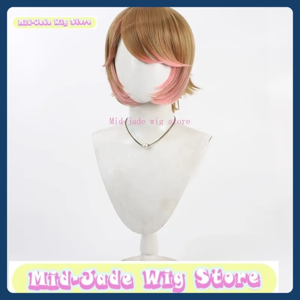 Mid-jade Wig Store Identity V BLK Team Mechanic Tracy Cosplay Wig Anime Game Role Playing Synthetic Hair Halloween Party