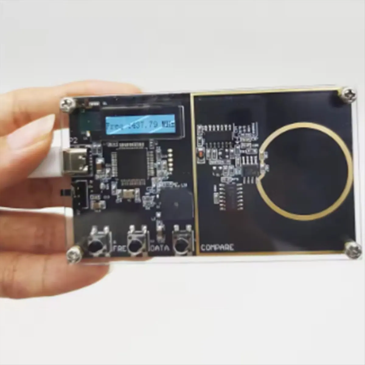 [حزمة القيمة] كاشف التردد جهاز التحكم عن بعد العالمي 200-900 ميجا هرتز جهاز إرسال البيانات مقارنة كاشف التحكم عن بعد