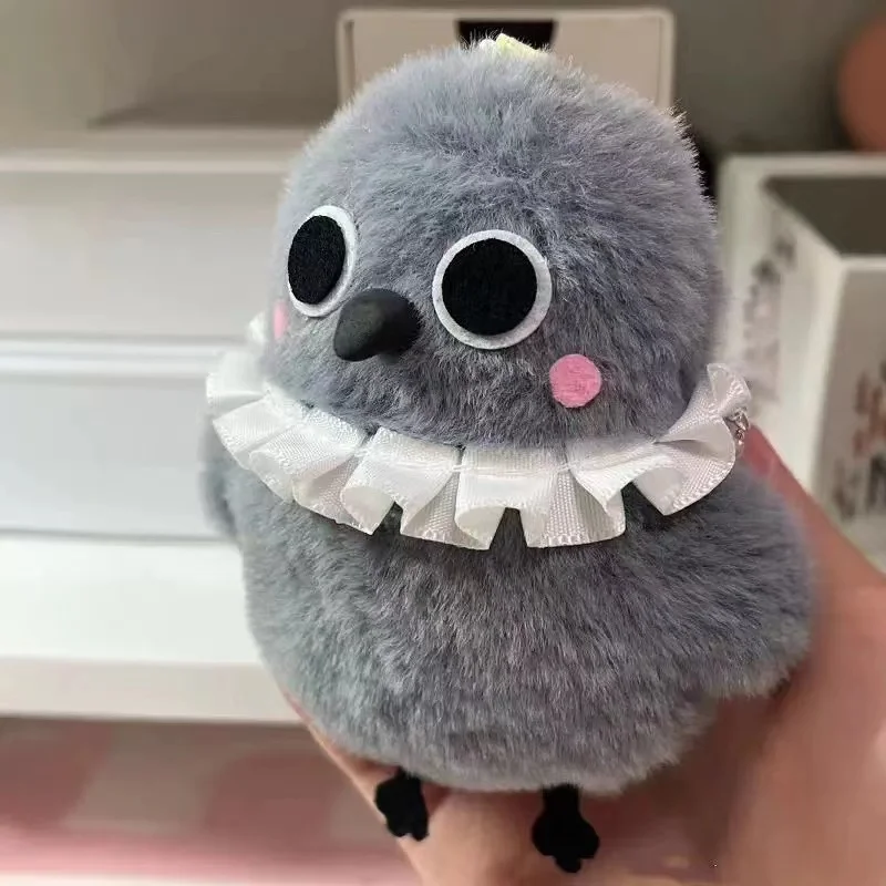 Anime Love and Deepspace Sylus Crow Fluffy Doll Cosplay Bauble Pendant Pet Cotton Monchhichi Backpack Knickknack Xmas Gift