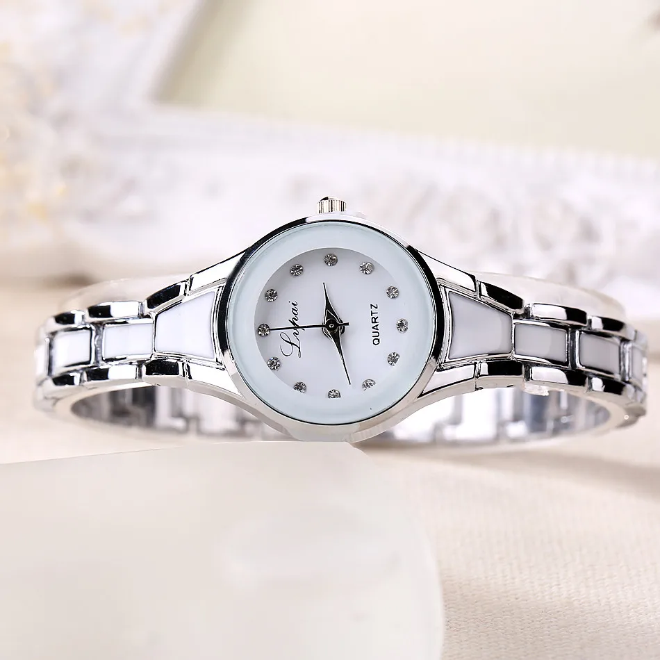 

2023 High Quality Women Watches Fashion Ladies Woman Stainless Steel Luxury Rhinestone Quartz WristWatches Bracelet Watch