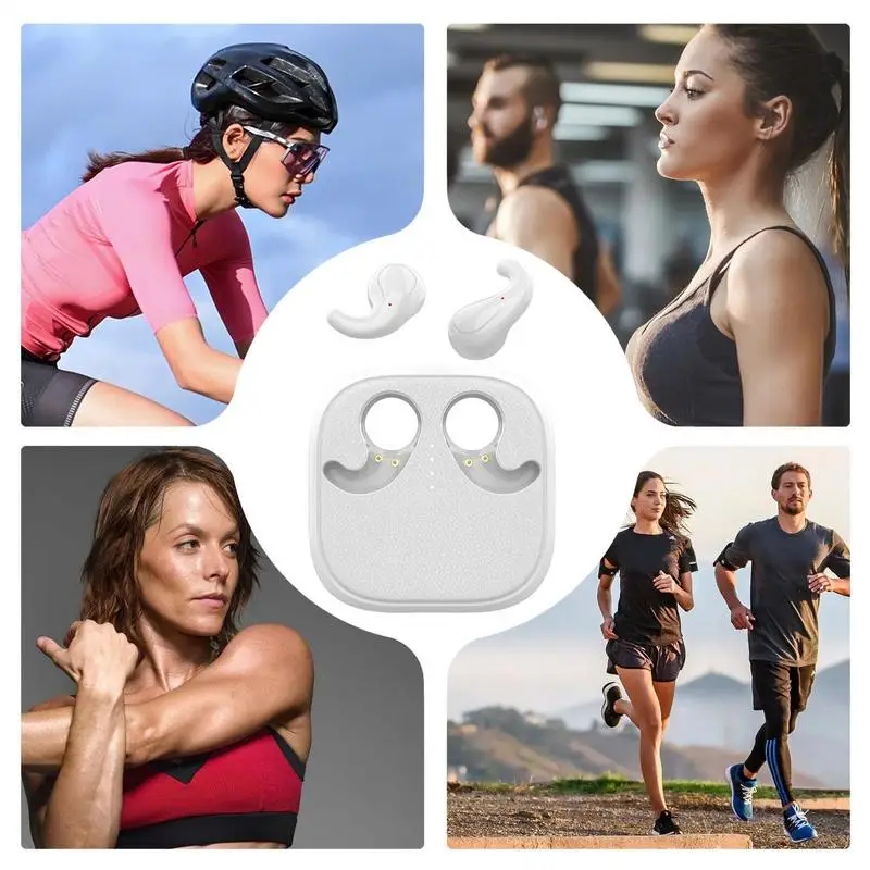 براعم الأذن إلغاء الضوضاء عميق باس تشغيل سماعات مقاوم للماء سماعات أذن ستيريو لاسلكية سماعات أذن رياضية لاسلكية لعبة مريحة