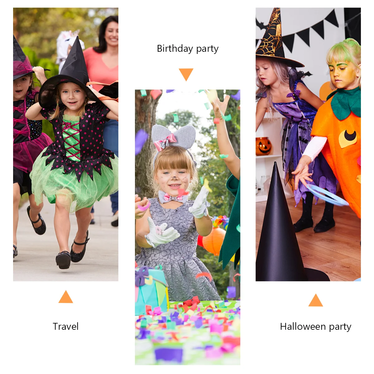 Halloween Headdress Children Clip Hairpins Hair Accessories (Assorted Color) children hair clip Halloween hair clips