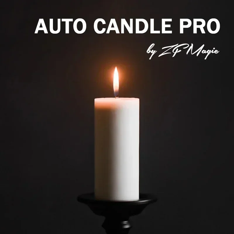 Auto Candle Pro by ZF Magic Stage Magic Tricks Gimmicks Mentalism Props Illusion Close up Magic Full Ignition Extinguish Control