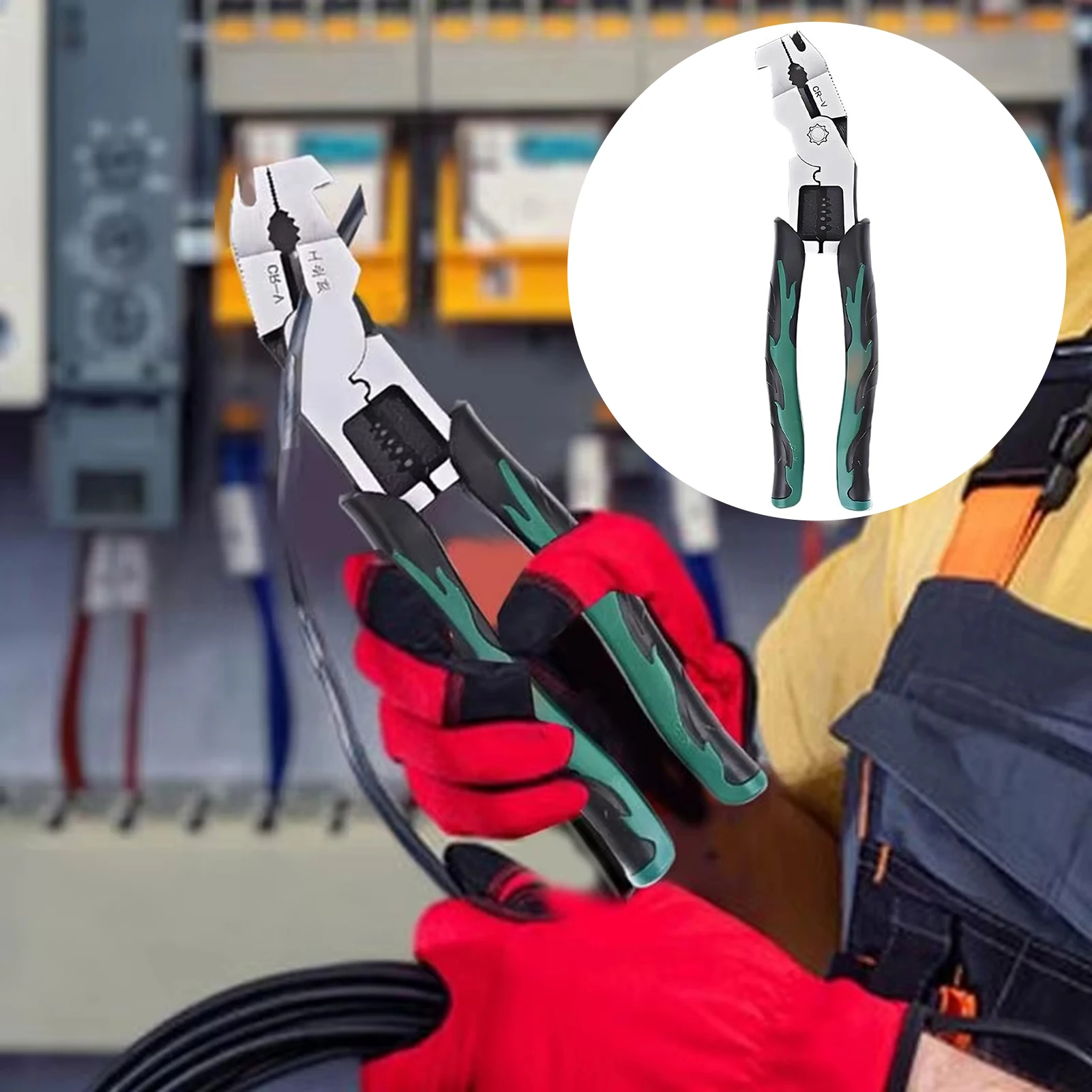 

Practical Wire Pliers Heavy Duty Elbow Pliers Industrial Grade Multifunctional Steel Wire Pliers Household Hardware Tools