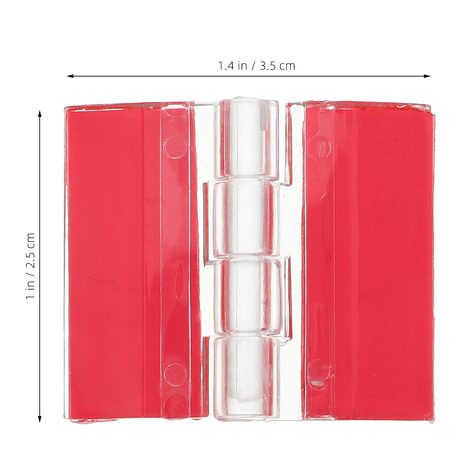 

4pcs Acrylic Self-Adhesive Heavy Duty Replacement Box Lid Durable Plastic For Aquarium Lid Furniture Glass Door Adhesive For