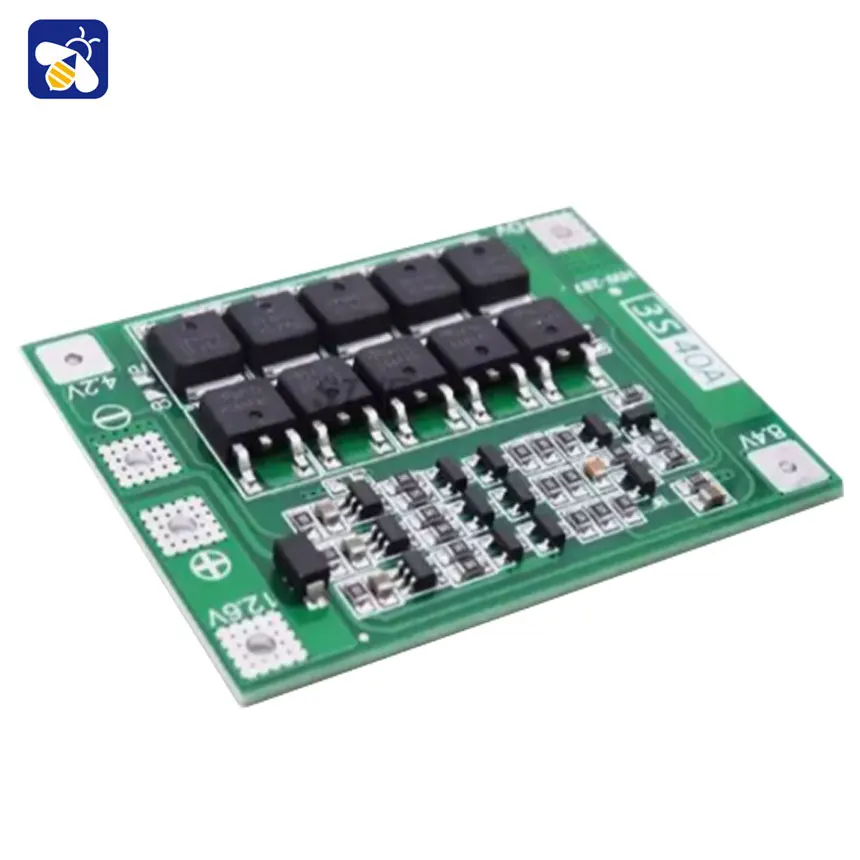 bms 3s 11.1V 12.6V 18650/26650/Lithium Polymer Battery Protection Plate with Equalisation Startable Drill 40A Current