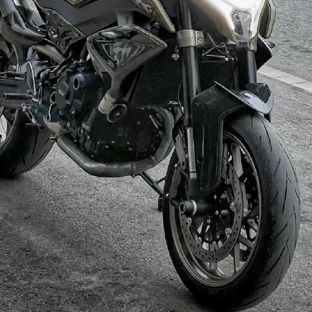 FOR CFMOTO 800NK 800 nk 2024+ Motorcycle Accessories Front Fender Mud Fender Carbon Fiber texture Front Fender Decorative Cover