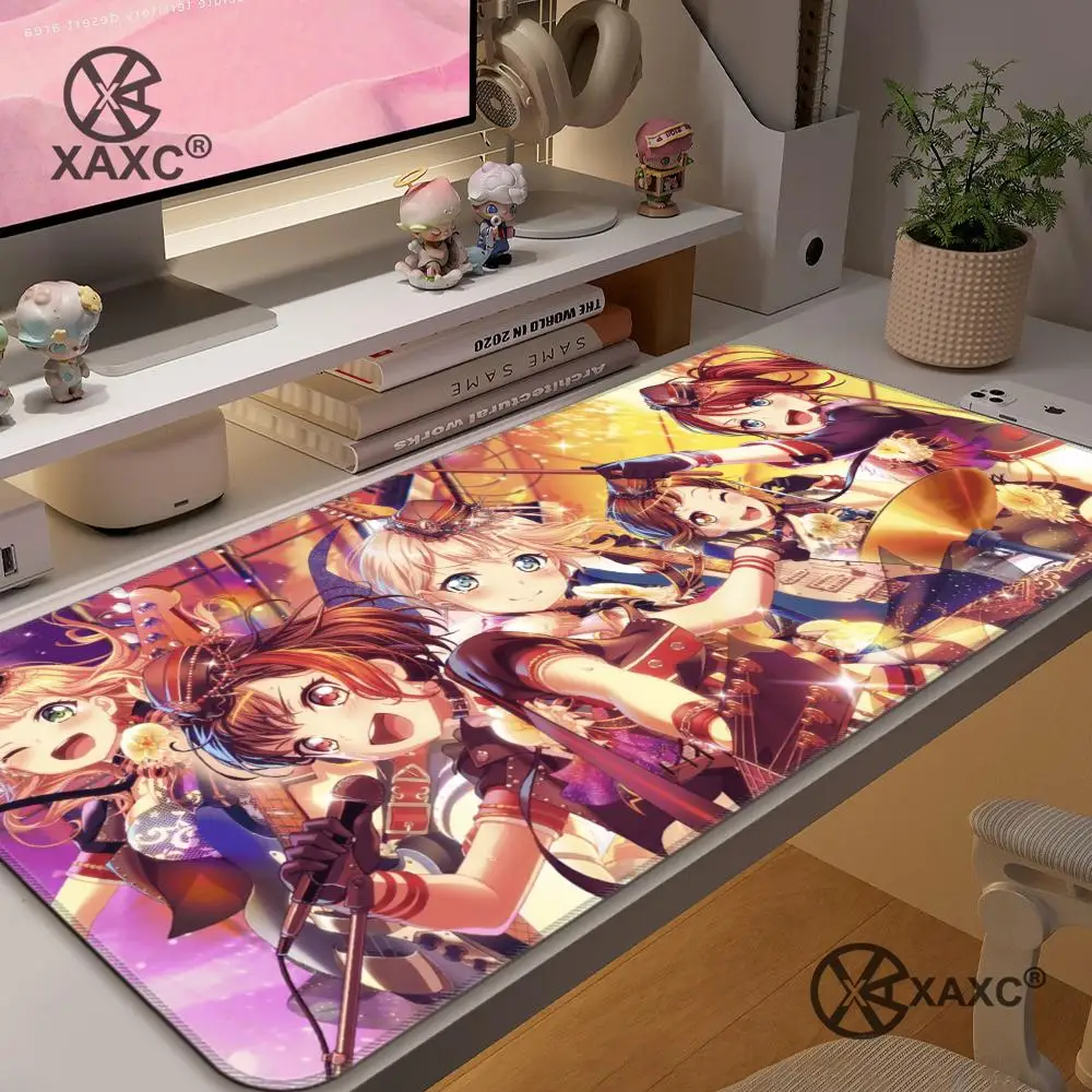 

BanG Dream! XAXC Mouse Pad large keyboard mouse desk pad non-slip rubber gaming mouse pad laptop mouse carpet