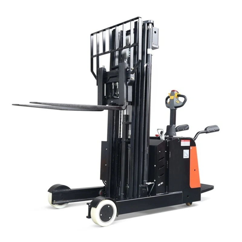 1.2-1 ton gantry forward electric stacker, handling stacker station drive