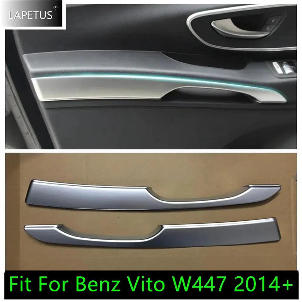 

Car Interior Front Door Armrest Handle Bowl Decoration Panel Cover Trim Accessories Fit For Mercedes-Benz Vito W447 2014 - 2021