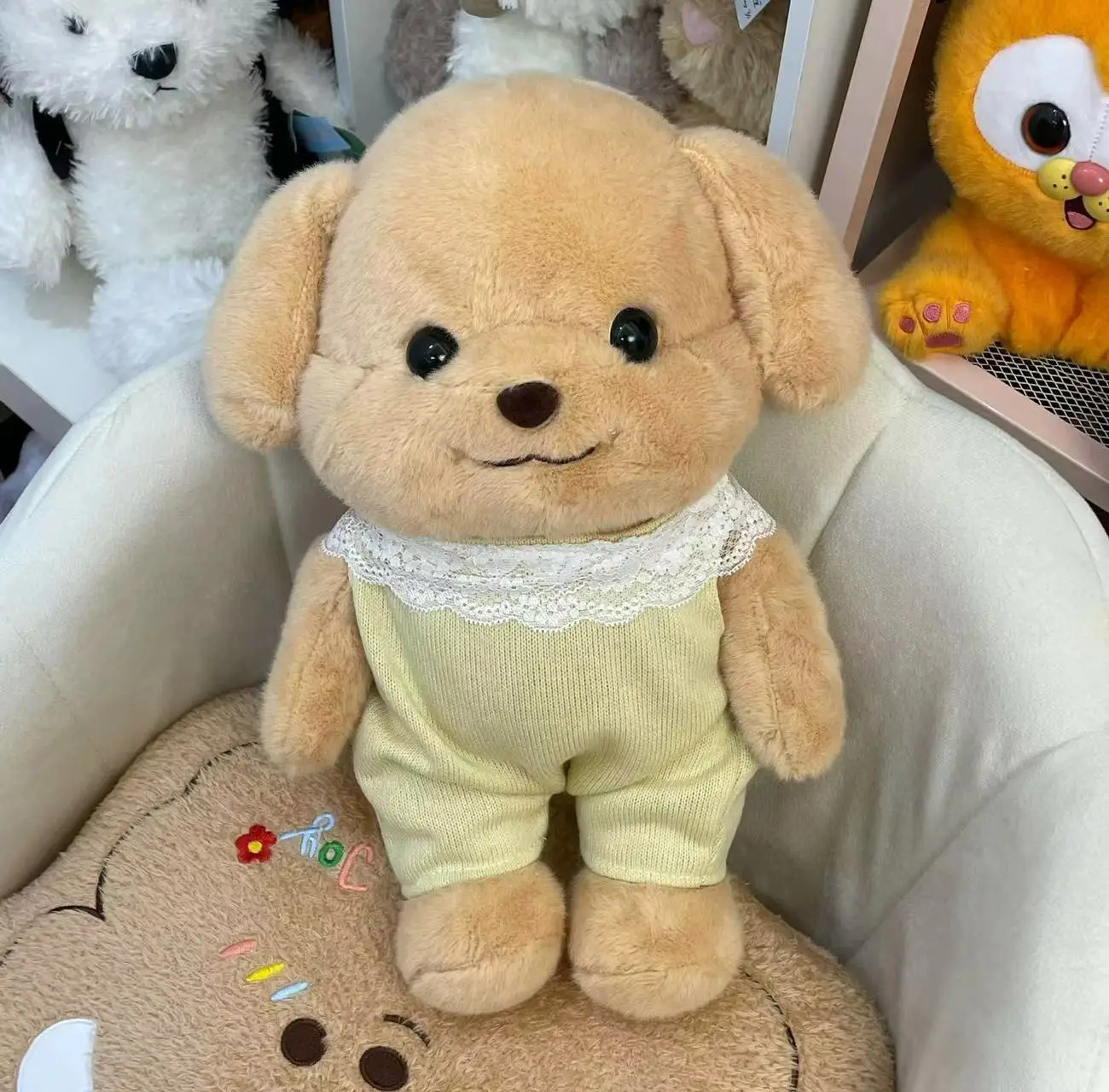 20 سنتيمتر Sylvanian لطيف القلطي الطفل ألعاب من نسيج مخملي الأسرة جرو الفارسي القط ألعاب الدمى غرفة الديكور أفخم الاطفال هدية