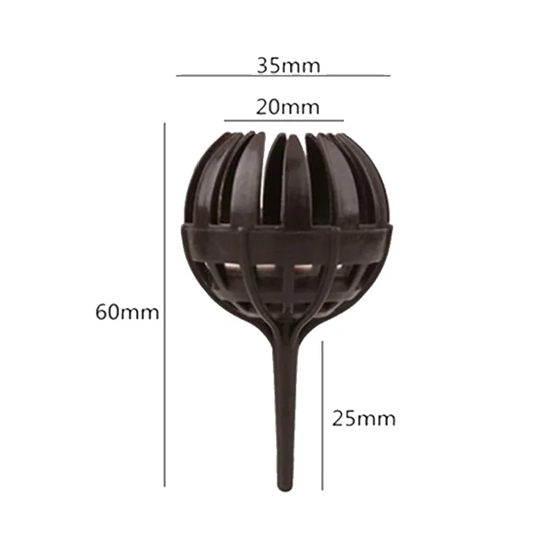 50PCS Bonsai Fertiliser Baskets With Spikes Cover Fertilizer Box For Bonsai Orchid Flower Small Plant