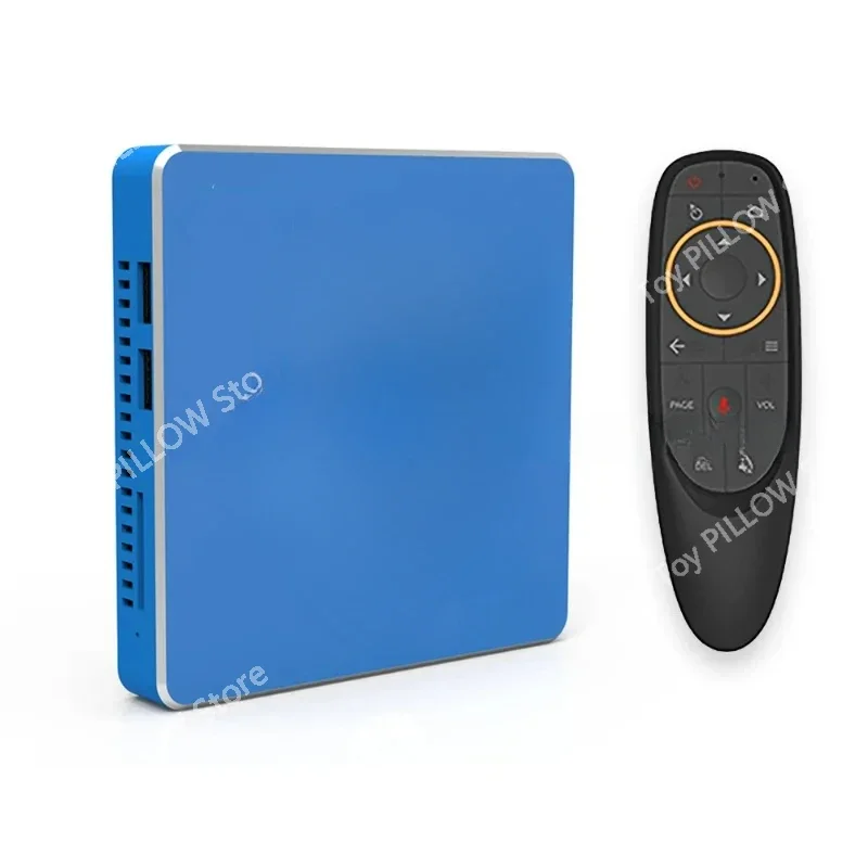 9.0 Set-Top Voice Remote Control  Pro S922X-H 4G 64G TV Box